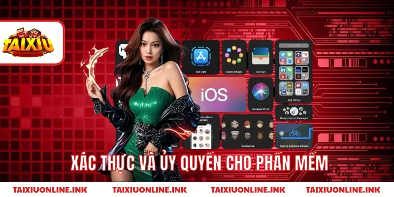 Xác thực và ủy quyền cho phần mềm